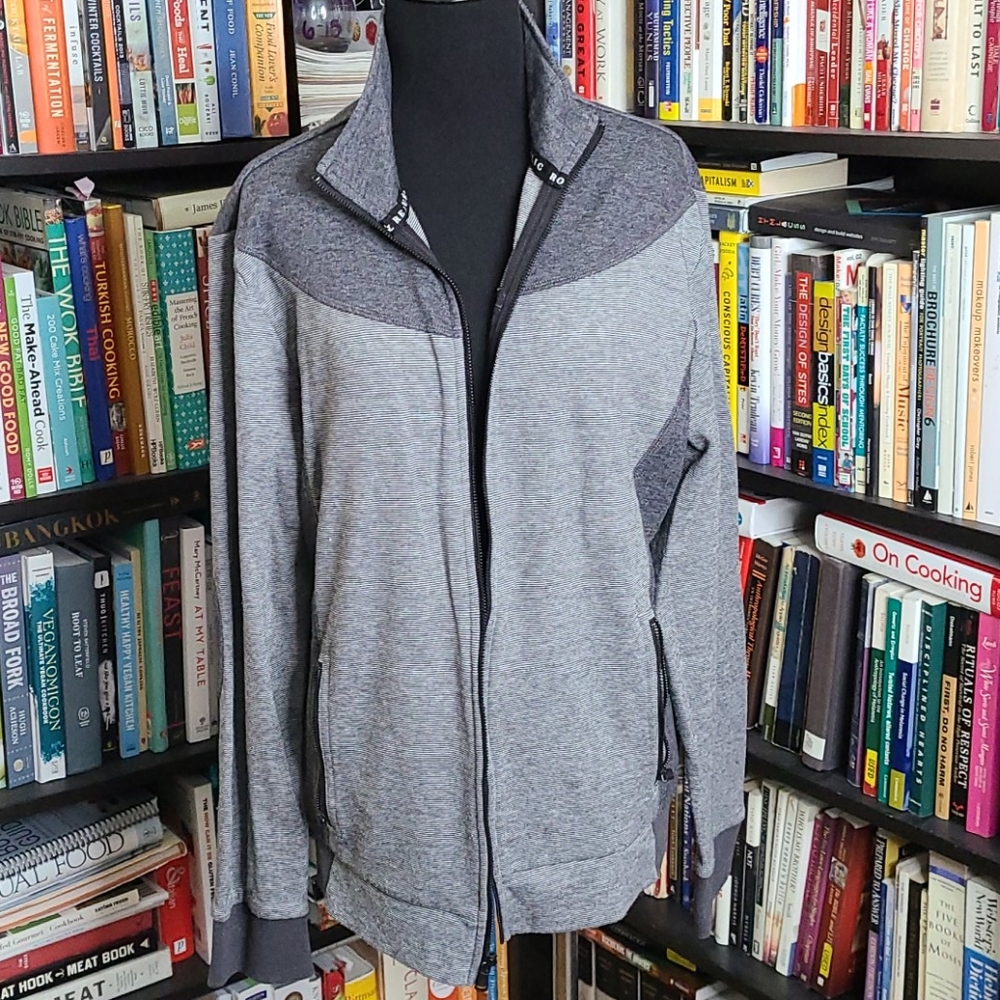 Lightweight Sweater Zio-Up Jacket